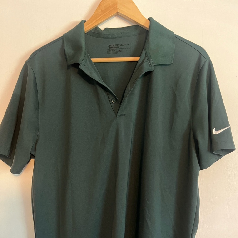 Men’s Nike Golf polo - size large - dark green